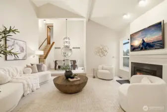 The living room is the heart