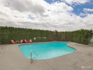 Pool for residents