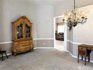 Large Formal dining area between kitchen & Living Rm #2835 Cooper Point Rd NW, Olympia, WA 98502