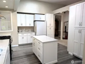 New kitchen with Quartz Counters. #2835 Cooper Point Rd NW, Olympia, WA 98502