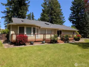 Full Length deck. #2835 Cooper Point Rd NW, Olympia, WA 98502