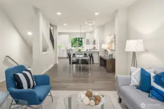 Open Concept Living Space