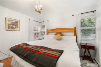 Primary bedroom on main floor.