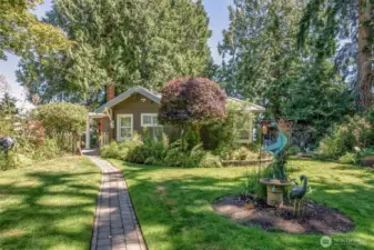 Nestled in a tranquil, park-like setting this property features beautifully manicured grounds framed by mature landscaping enabling you to enjoy the calm beauty of nature right at your door step.