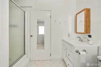3/4 bathroom with plenty of space