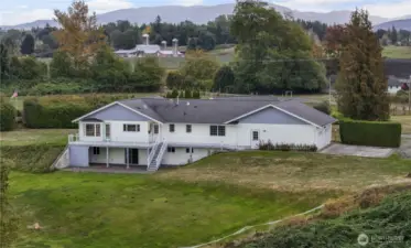 rear view of home