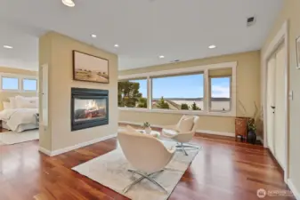 Primary Bedroom facing the View