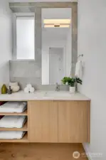Powder room on main floor,