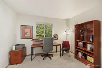 Third upstairs bedroom - great as a home office!