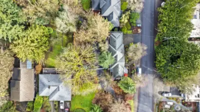 Aerial view of the lot!
