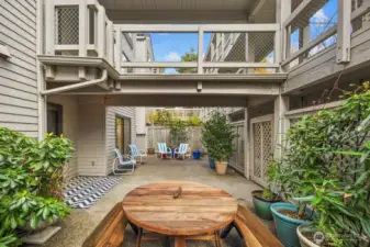 Front Patio facing North