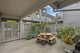 Front patio facing South