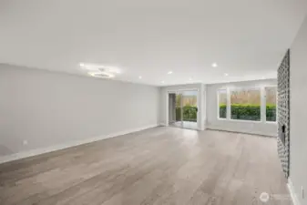 Family Room / Living Room - Outdoor Access to Balcony