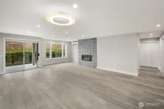 Family Room / Living Room - Outdoor Access to Balcony