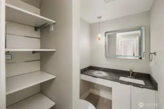 Guest Bathroom with Quartz Countertops