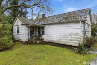 2 BR rental home located on American Ave SW on North of Property.