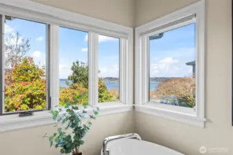 Admire the beautiful views of the Puget Sound, paired with stunning sights of Brown's Point, Dalco Passage, and the spontaneous wildlife passing through.