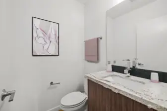 Main (2nd floor) half bathroom