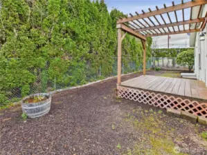 Patio off of Primary Bedroom