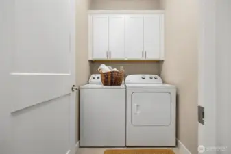 Laundry on the same level as all the bedrooms. Perfect!