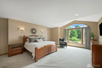 Distinctive Primary Suite  - your private retreat.