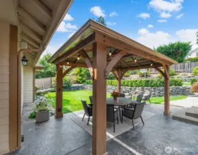Fabulous covered patio!