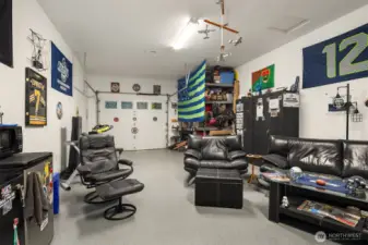 This is a fabulous hobby/storage or hang out space