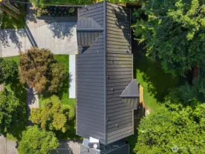 Sellers installed a 50-year metal roof with a transferable warranty.