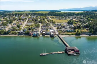 Coupeville waterfront is just blocks away