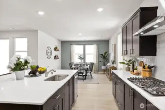Photo rendering is representational. Actual home is under construction and finishes, elevation, and paint colors may vary. See site agent for details.