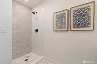 Shower door coming soon!