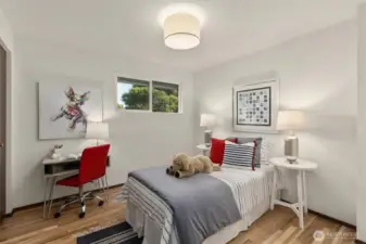 3rd bedroom on upper level