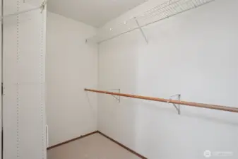 Primary Walk-in Closet