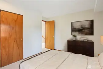 Upstairs Bedroom Virtually Staged
