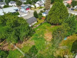 Flat, sunny lot with utilities! Ready to go!