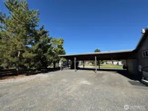 Detached Carport Parking for 3