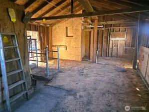Inside Barn Area