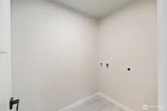 Walk in laundry room