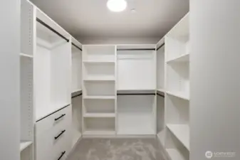 Example of built in closet upgrade.