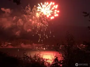Watch the fireworks show from your backyard!