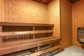 Clubhouse Sauna