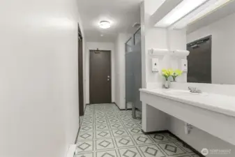 Clubhouse Bath and Changing Room