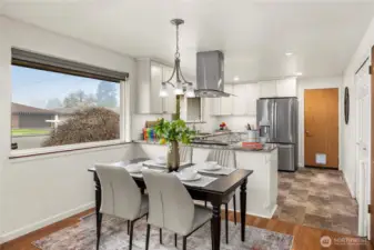 Beautiful natural light fills the home from every angle.