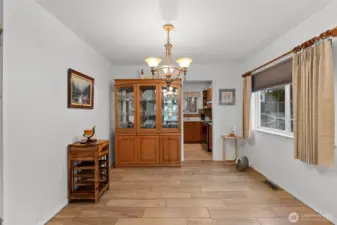 Bright Dining Room area