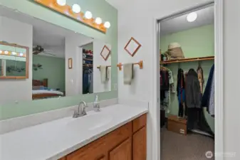 Primary Walk-in closet