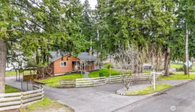 Welcome home! Fully fenced .38 Acre lot gives you room to live and space to grow!