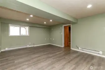 This room would also be a great flex space... games, gym, office?