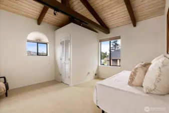 Bedroom number three with plenty of storage