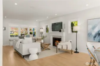 Spacious Bright Living room