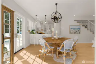 Plenty of Light from the French Doors